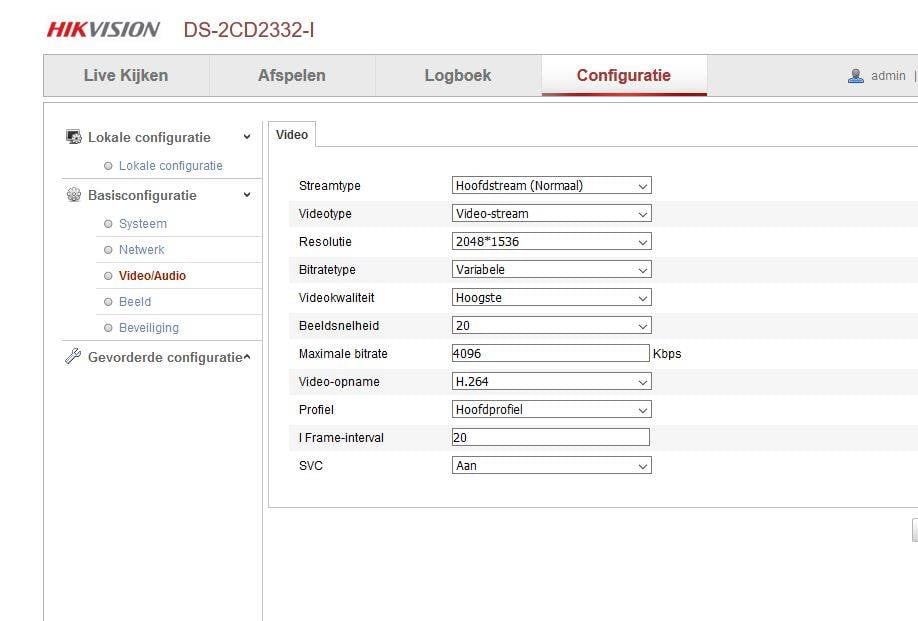 Tip voor instellingen Hikvision IP camera - alarmsysteemexpert.nl