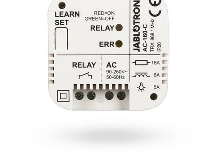 AC-160-C draadloos multifunctioneel vermogensrelais, inbouwmodel - alarmsysteemexpert.nl