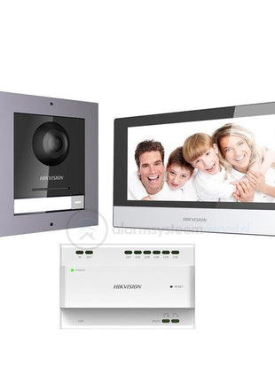 Complete video intercom set op basis van 2 draads - alarmsysteemexpert.nl