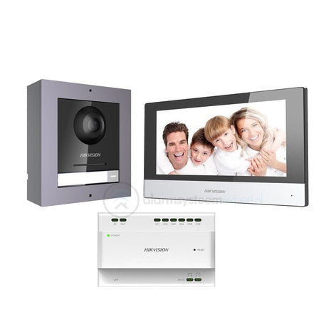 Complete video intercom set op basis van 2 draads - alarmsysteemexpert.nl