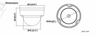 DS-2CD2125G0-IMS 2MP Dome SD-slot IR-Led HDMI - alarmsysteemexpert.nl