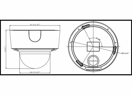 DS-2CD4525FWD-IZH 8-32mm 4-line lightfighter 2 mp smart ip outdoor dome camera - alarmsysteemexpert.nl