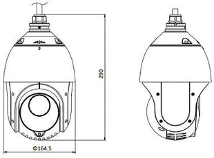 DS-2DE4225IW-DE/T5 | 2 Megapixel | Binnen/Buiten | Nachtzicht | 25x Zoom | 100m IR | PTZ - alarmsysteemexpert.nl