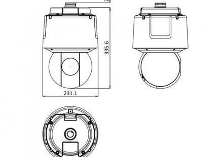 DS-2DF6A236X-AEL | 2 Megapixel | Binnen/Buiten | Nachtzicht | 36x Zoom | Smart-tracking - alarmsysteemexpert.nl