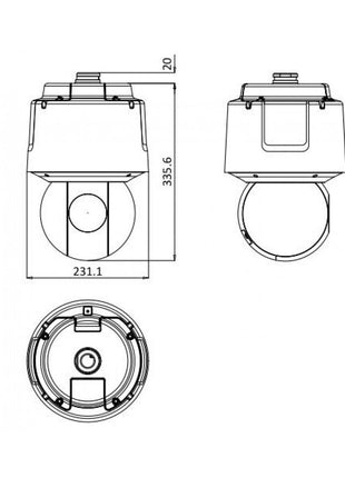 DS-2DF6A236X-AEL | 2 Megapixel | Binnen/Buiten | Nachtzicht | 36x Zoom | Smart-tracking - alarmsysteemexpert.nl