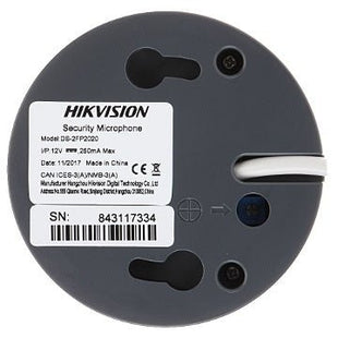 DS-2FP2020, Hikvision grensvlak microfoon - alarmsysteemexpert.nl