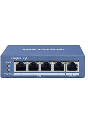 DS-3E0505P-E 5 Poorten Gigabit Switch 4x PoE, 1x Uplink - alarmsysteemexpert.nl