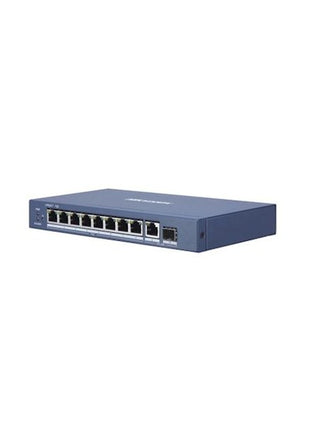 DS-3E0510P-E, 10 Poorts, Gigabit switch, 8x PoE, 1x SFP - alarmsysteemexpert.nl