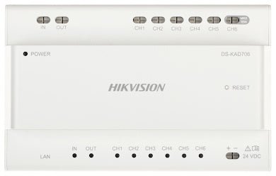 DS-KAD706, 2-Draads Video/Audio Verdeler - alarmsysteemexpert.nl