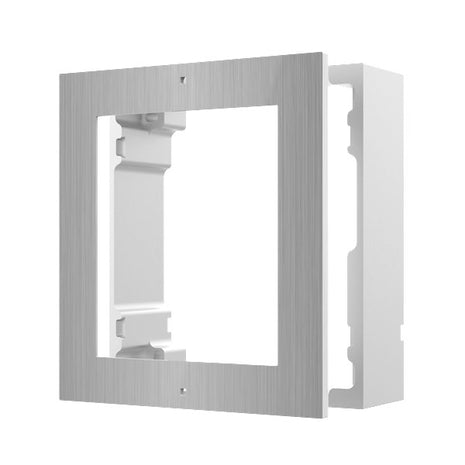 DS-KD-ACW1/S modulaire intercom opbouwframe 1 module RVS - alarmsysteemexpert.nl