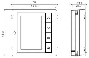 DS-KD-DIS Display module - alarmsysteemexpert.nl