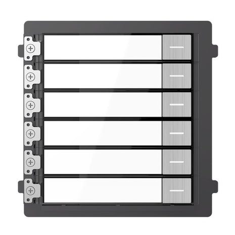 DS-KD-KK/S 6 Beldrukkers RVS - alarmsysteemexpert.nl