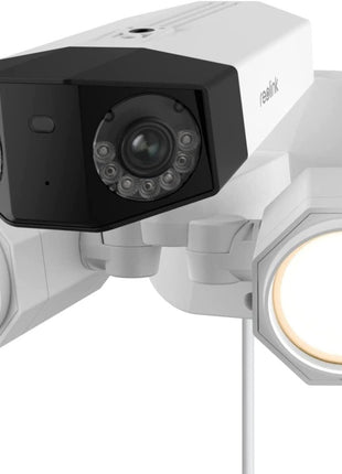 Duo Floodlight WiFi, slimme 4K WiFi Dual-lens camera met schijnwerpers en 180° kijkhoek - alarmsysteemexpert.nl