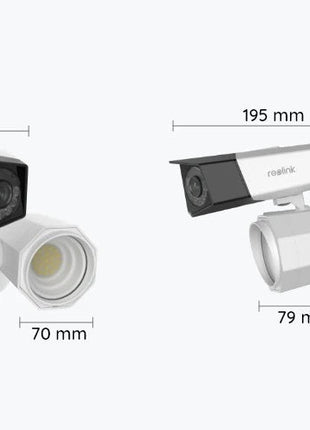 Duo Floodlight WiFi, slimme 4K WiFi Dual-lens camera met schijnwerpers en 180° kijkhoek - alarmsysteemexpert.nl