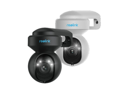 E1 Outdoor Wit, slimme 5MP PTZ Dual-Band WiFi camera met spotlights - alarmsysteemexpert.nl