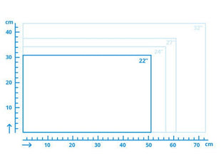 Full HD LED monitor 22 inch - alarmsysteemexpert.nl