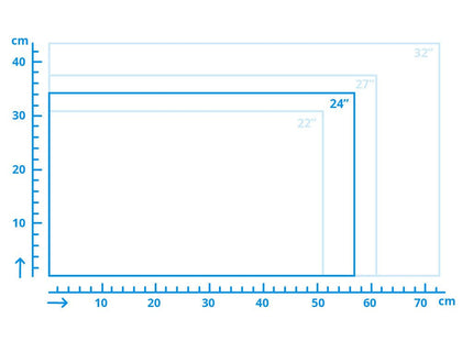 Full HD LED monitor 24 inch - alarmsysteemexpert.nl