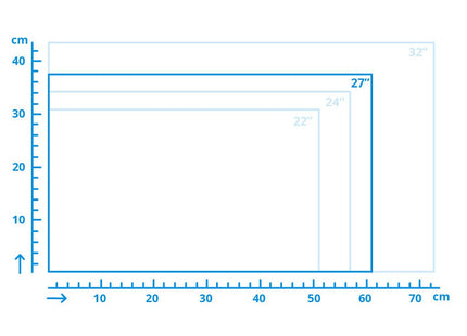 Full HD LED monitor 27 inch - alarmsysteemexpert.nl