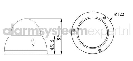 IPC-SD22404T-GN 4 megapixel Mini PTZ Dome - alarmsysteemexpert.nl