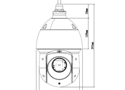 IPC-SD49225XA-HNR 2MP Speed Dome 25x zoom - alarmsysteemexpert.nl