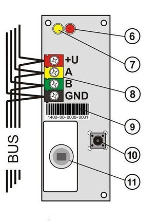 JA-110P BUS PIR bewegingsdetector – ECO - alarmsysteemexpert.nl