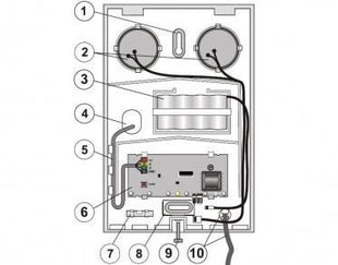 JA-111A BUS externe sirene base - alarmsysteemexpert.nl