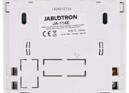 JA-114E bedraad codebedienpaneel - alarmsysteemexpert.nl