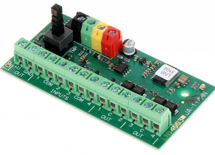 JA-114HN BUS aansluitmodule met 4 in- en uitgangen - alarmsysteemexpert.nl