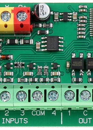 JA-114HN BUS aansluitmodule met 4 in- en uitgangen - alarmsysteemexpert.nl