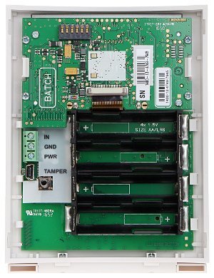 JA-154E draadloos bedienpaneel met LCD scherm, toetsenbord en RFID - alarmsysteemexpert.nl