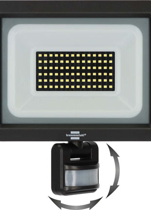 LED Spotlight JARO 7060P, IP65, 50W, 5800lm, 6500K, met bewegingsmelder - alarmsysteemexpert.nl