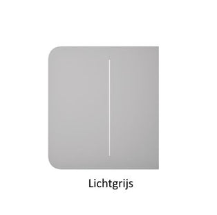 Light Switch Side Button (2-gang) - alarmsysteemexpert.nl