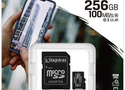 MicroSD Klasse 256GB - alarmsysteemexpert.nl