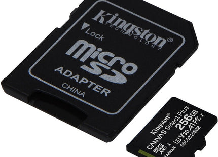 MicroSD Klasse 256GB - alarmsysteemexpert.nl