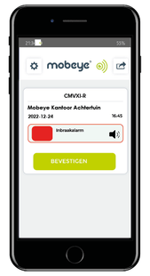 Mobeye CMVXI-R, 4G Outdoor alarm - alarmsysteemexpert.nl