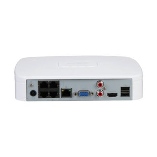 NVR4104-P-EI 1x LAN 4x PoE Geschikt voor 4 IP camera's - alarmsysteemexpert.nl