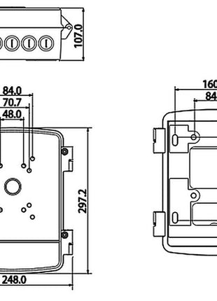 PFA140 Opbouwbehuizing - alarmsysteemexpert.nl