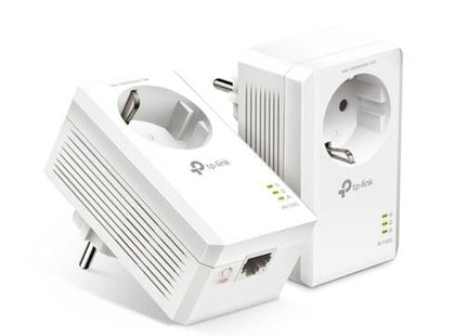 Powerline Adapter 1000 Mbps set met contactdoos - alarmsysteemexpert.nl