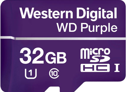 Purple MicroSD Klasse 10 - alarmsysteemexpert.nl