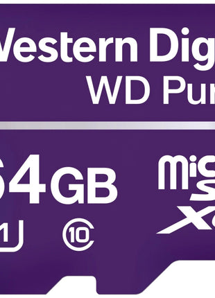 Purple MicroSD Klasse 10 - alarmsysteemexpert.nl