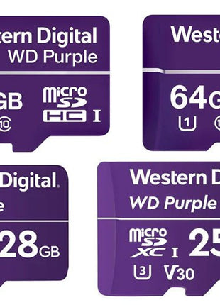 Purple MicroSD Klasse 10 - alarmsysteemexpert.nl