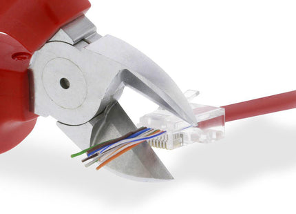 RJ45 Connector CAT5 UTP Pass Through Solid 10 stuks (stugge aders) - alarmsysteemexpert.nl