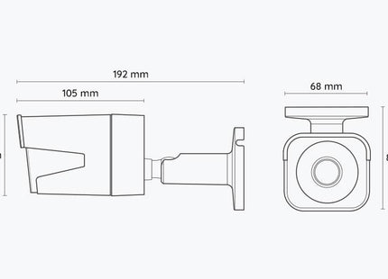 RLC-810A 4K 8 Megapixel POE Slimme detectie - alarmsysteemexpert.nl