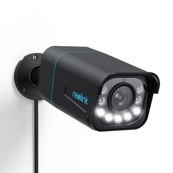 RLC-811A-B Zwart 8Mp/4K slimme detectie Spotlight 5x Zoom PoE 2 weg audio - alarmsysteemexpert.nl