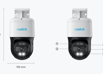 RLC-830A, slimme 4K PT PoE beveiligingscamera met Auto Tracking - alarmsysteemexpert.nl