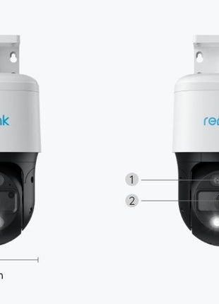 RLC-830A, slimme 4K PT PoE beveiligingscamera met Auto Tracking - alarmsysteemexpert.nl