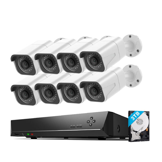 RLK16-800B8-AI 8 Megapixel 16 Kanaals Ingebouwde 4TB HDD Slimme detectie - alarmsysteemexpert.nl