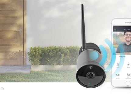 SmartLife Camera Wi-Fi Full HD MicroSD slot Met bewegingssensor - alarmsysteemexpert.nl