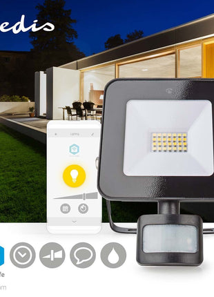 SmartLife LED Schijnwerper met bewegingssensor - alarmsysteemexpert.nl