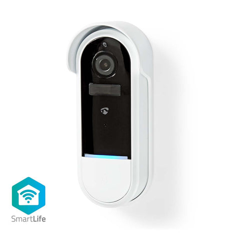 SmartLife Videodeurbel Wi-Fi Batterij Gevoed / Transformator Android Full HD 1080p - alarmsysteemexpert.nl